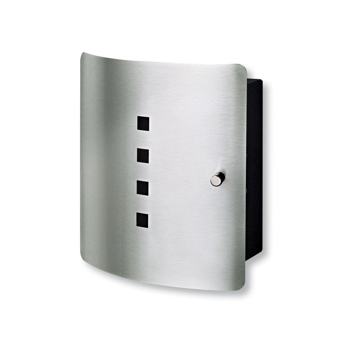 Burg Wächter Schlüsselschrank QUAD 6204/10 Ni 21 x 24 x 7 cm schwarz-silber