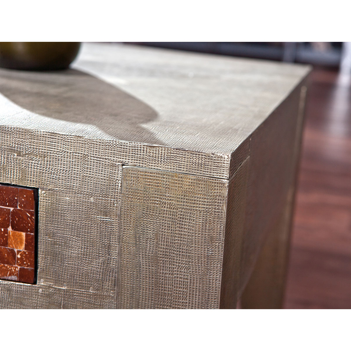 Couchtisch „Noida“, mit 2 Schubladen, 110x45x70 cm