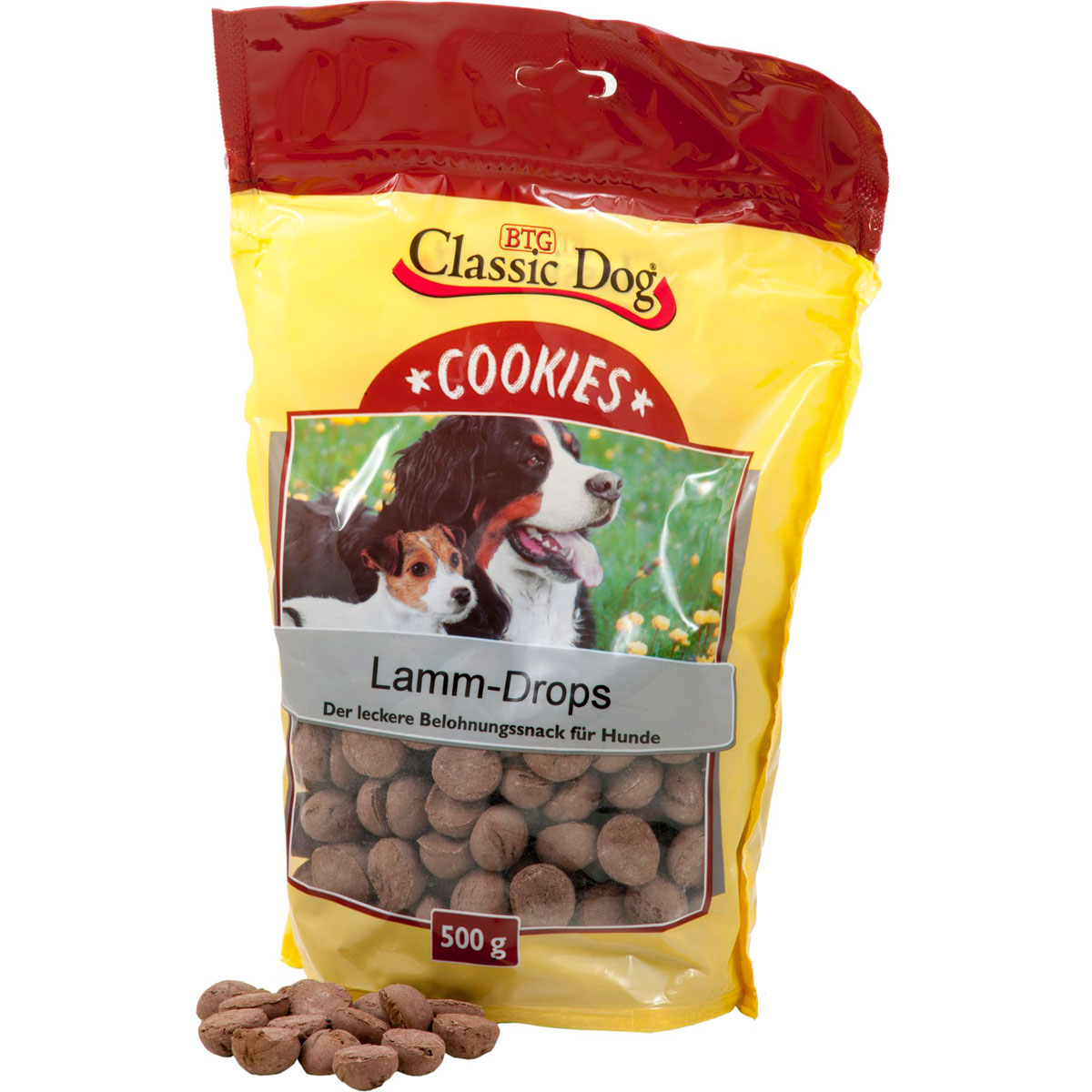 Classic Dog  Cookies Lamm-Drops 500g