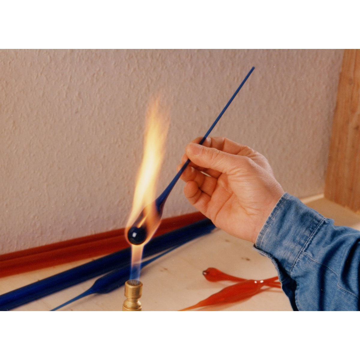 CFH Bunsen-Laborbrenner BL 1700 mit Druckgasdose Bild 3