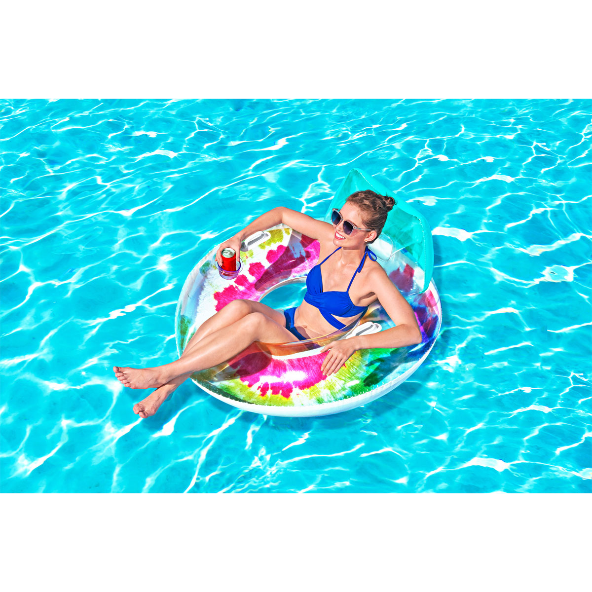 Bestway Schwimmring mit Kopfstütze Bild 5