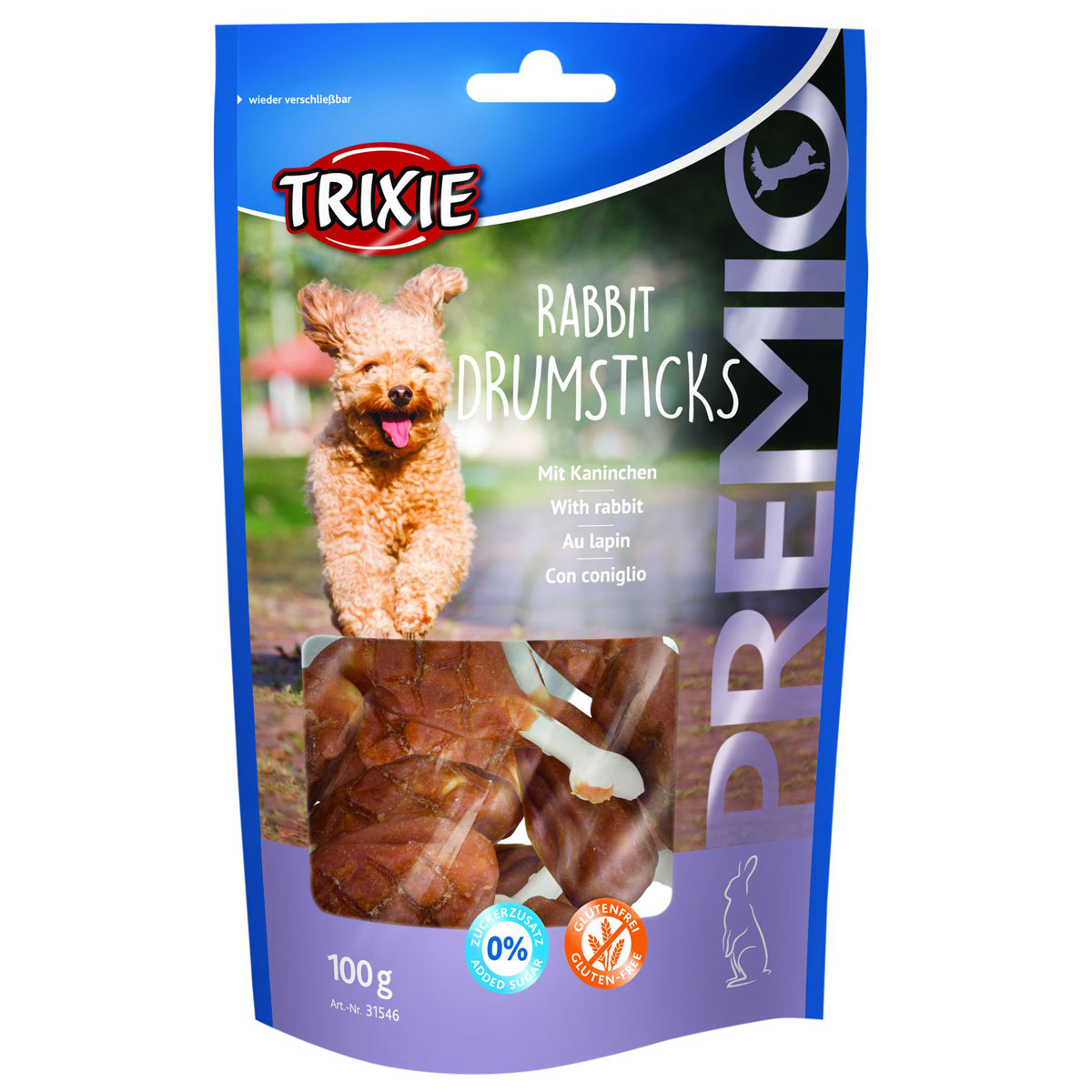 Trixie Premio Rabbit Drumsticks 8St 100g