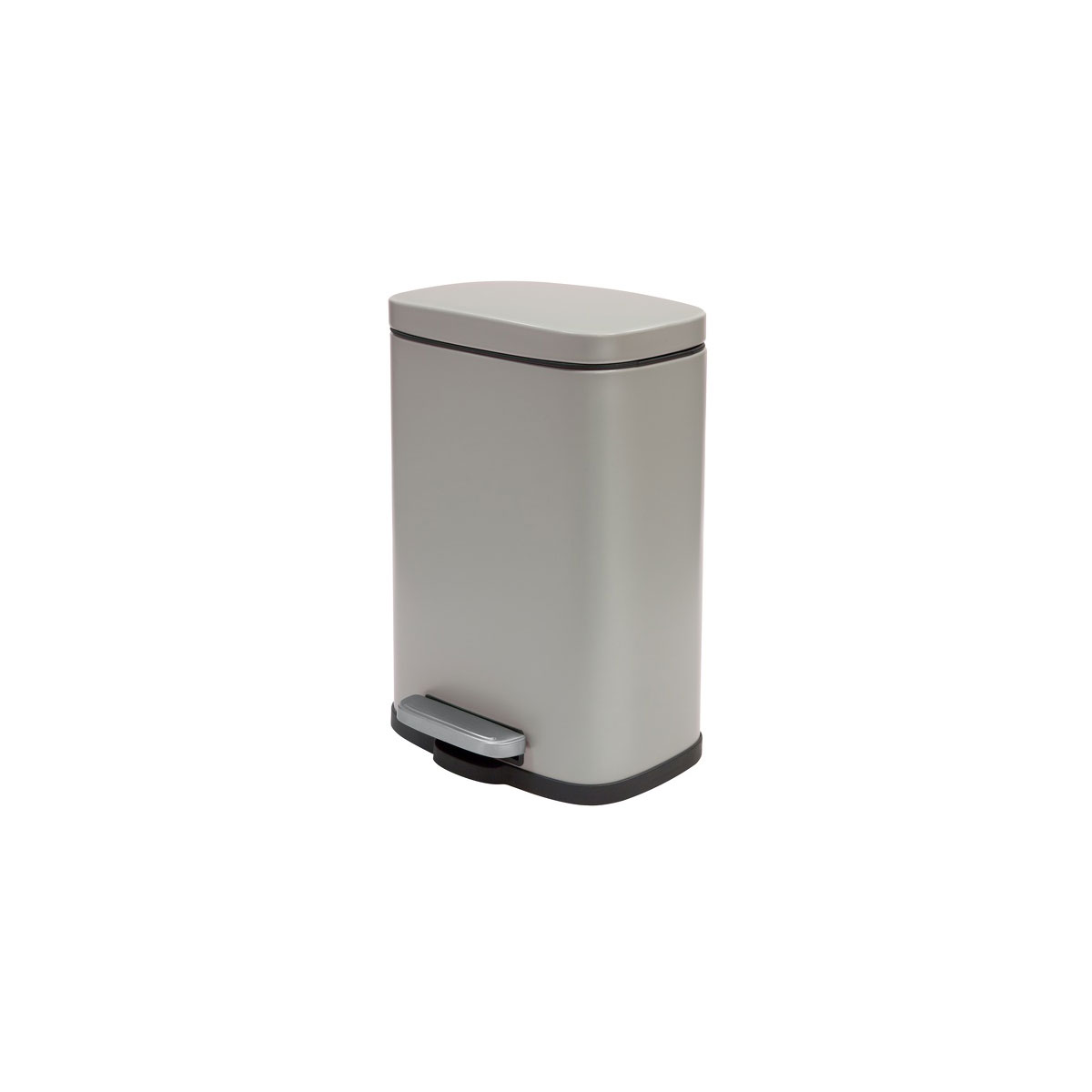 Treteimer AKIRA matt-taupe 5 L