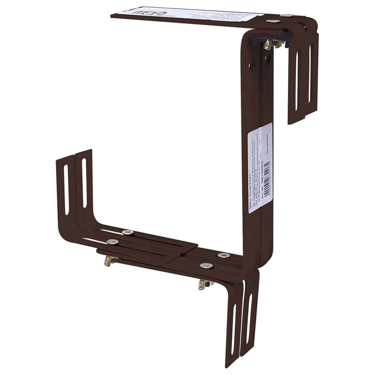 Geli Blumenkastenhalter Typ C braun