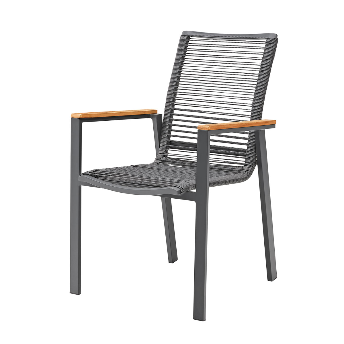 Haveson Stapelsessel Rondo grau Bild 2