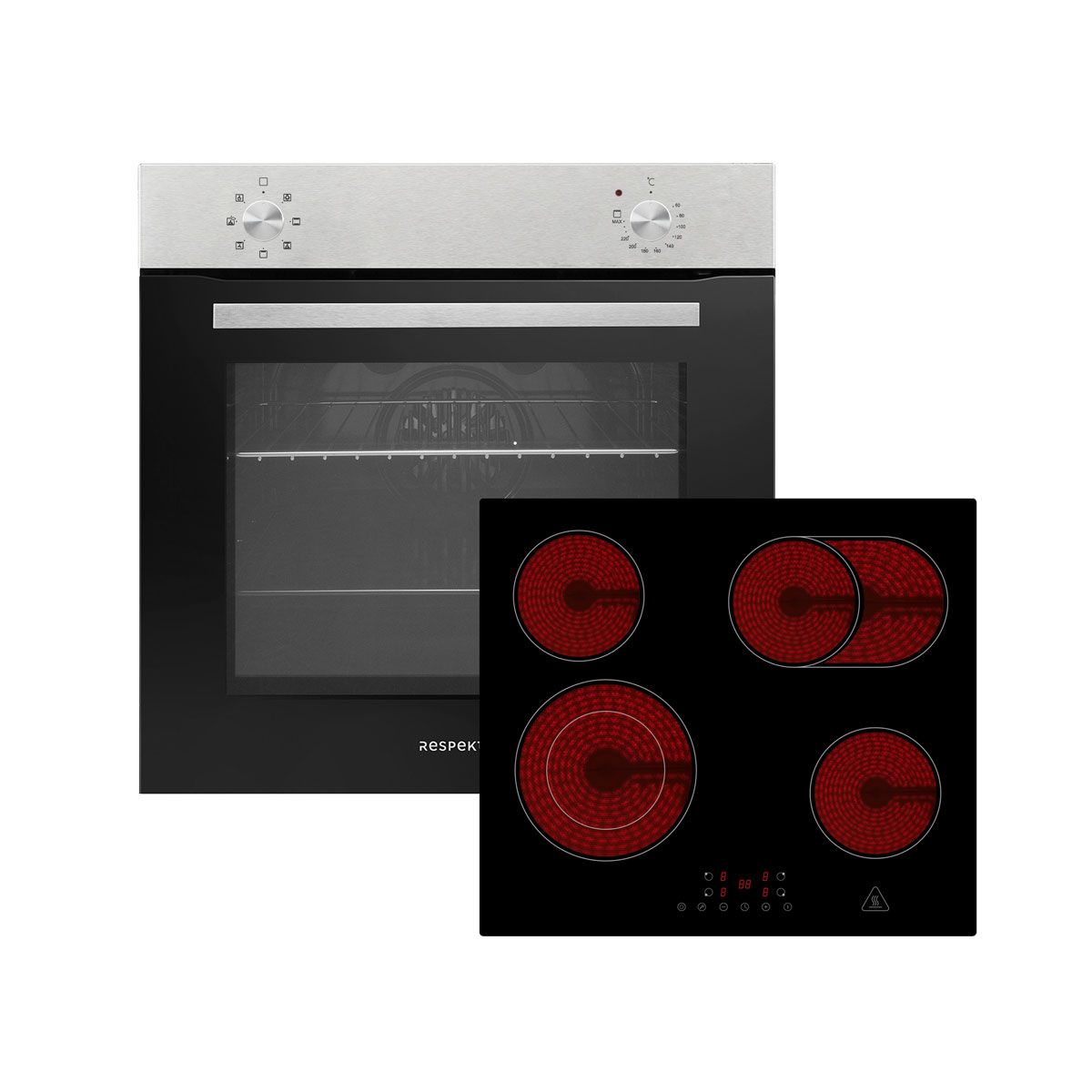 Resp. Backofenset 56l EEK A Touchc.