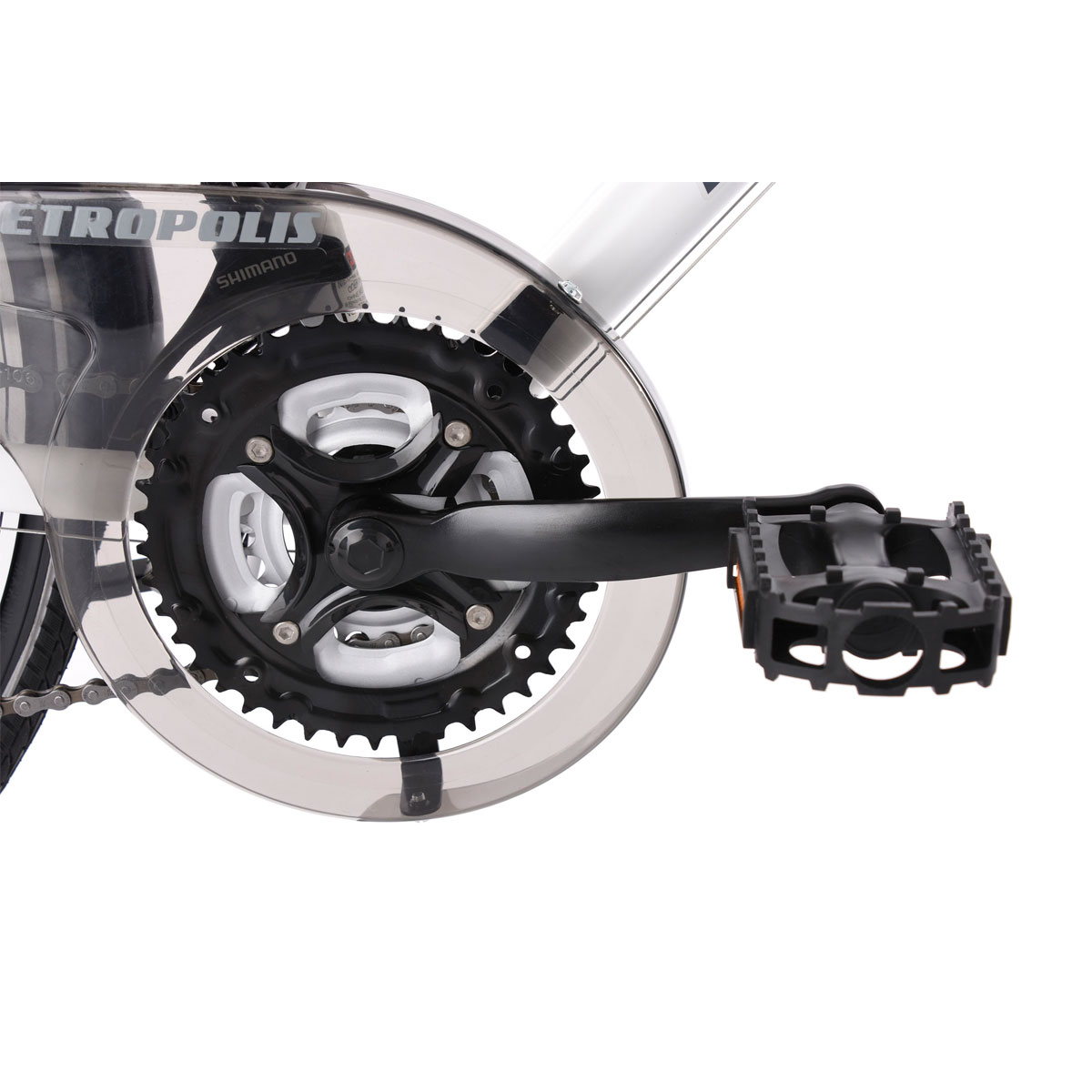 DACAPO Trekkingrad Damen 28 Zoll Metropolis Rot - 21 Gang Mit Federgabel