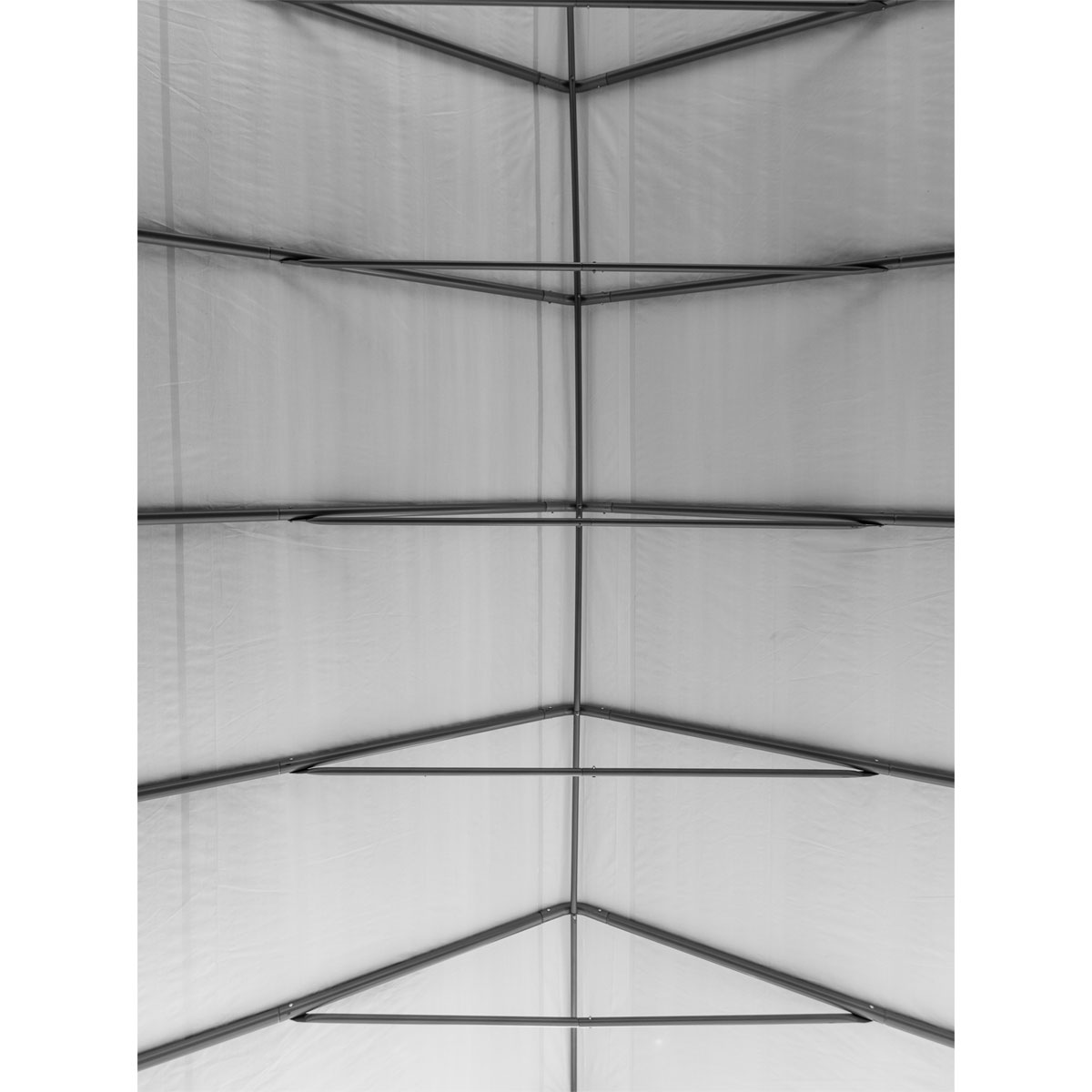 ShelterLogic Weidezelt Run-In-Shed 49,64 m² 730x670x380cm Grün Bild 4