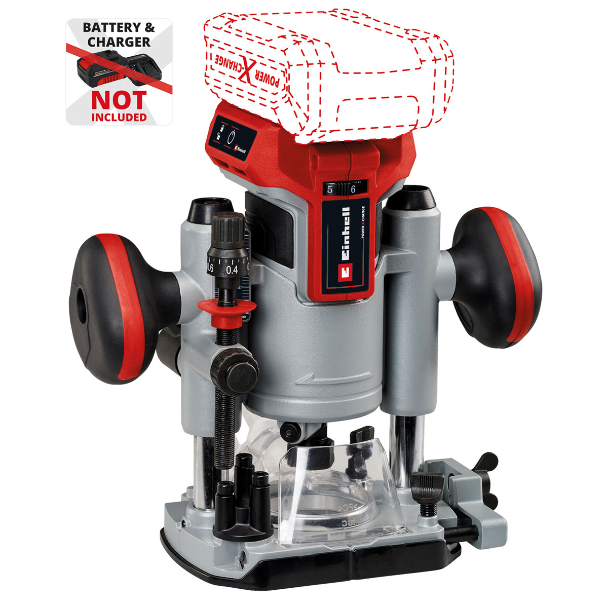 Einhell  Akku-Oberfräse TP-RO 18 Li BL - Solo