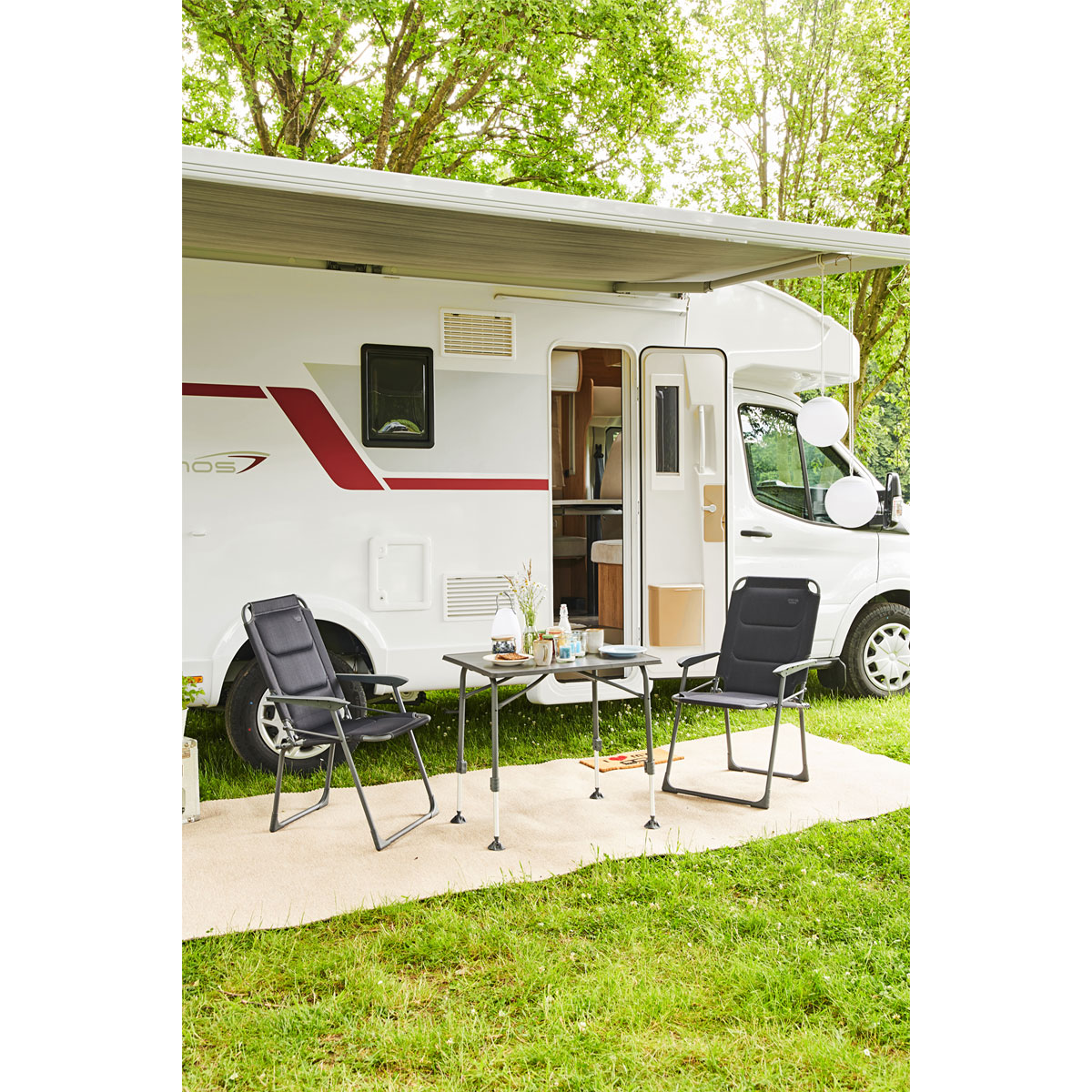 Campingstuhl Premium anthrazit Bild 2