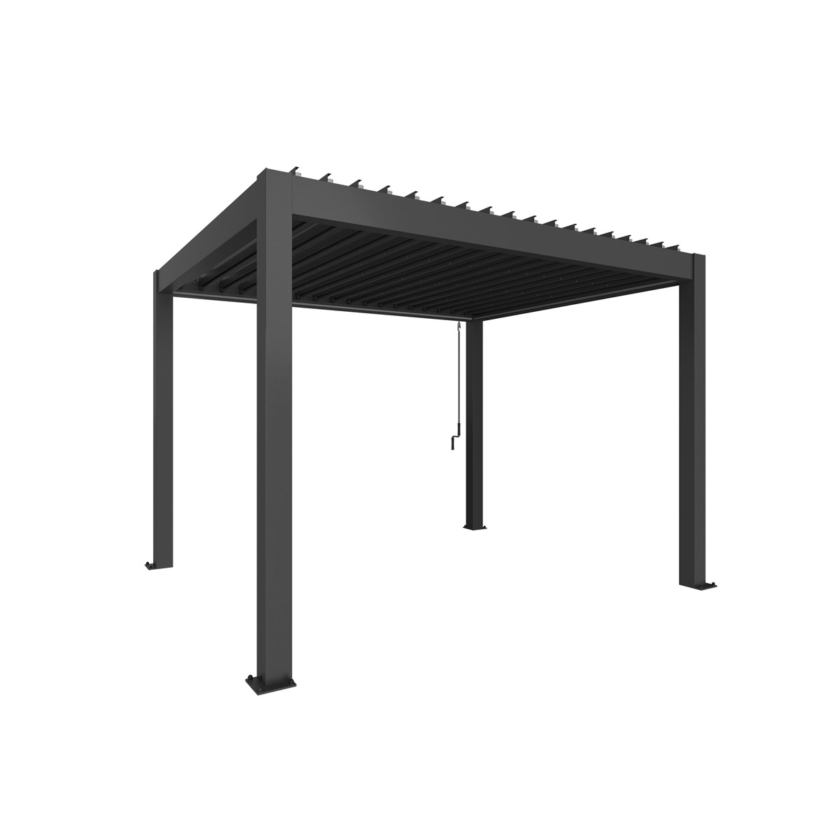 Biohort Pergola Gr. 3,5 x 3 dunkelgrau-metallic Bild 1