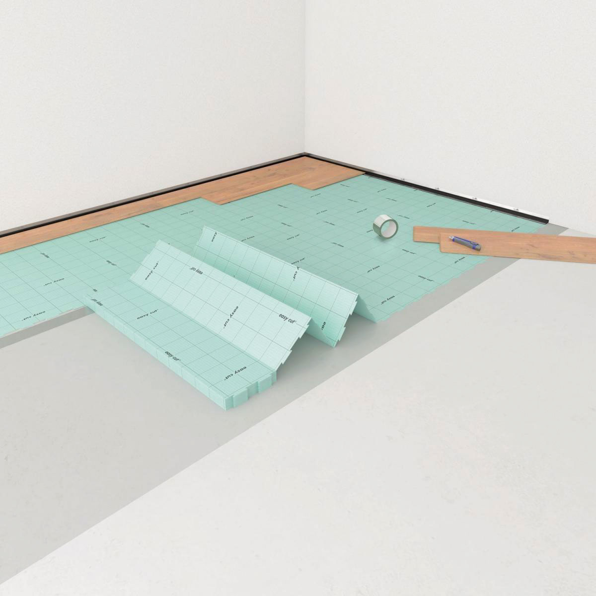 Selit  SELITAC 3 mm Parkett-/Laminatunterlage 9m² Bild 2