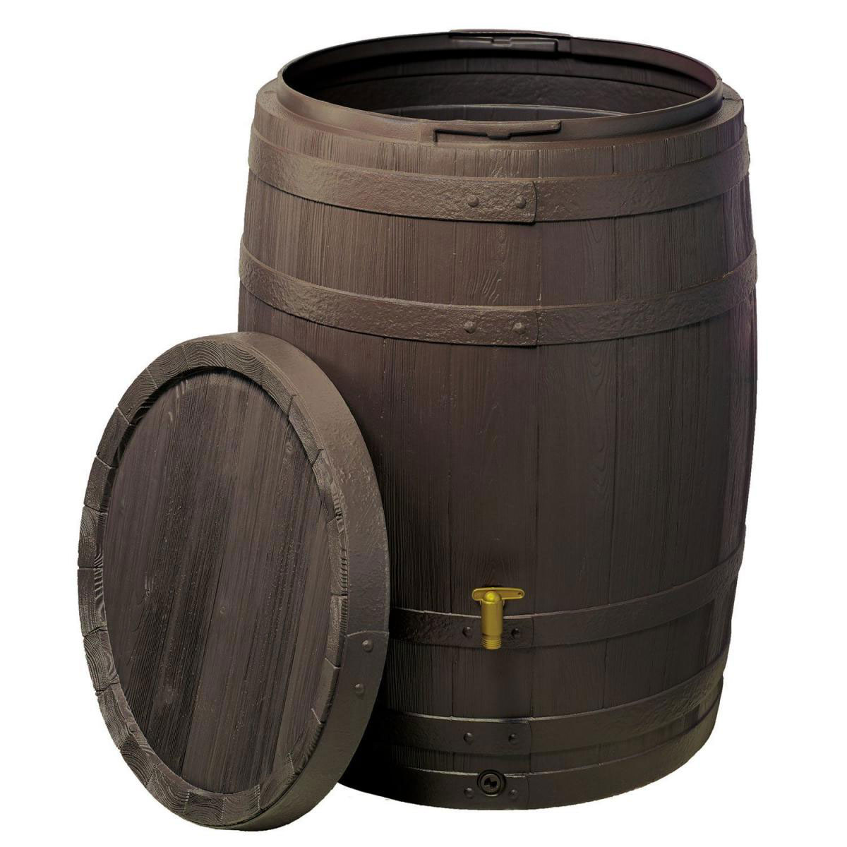 4rain Regenfass VINO 400 L dunkelbraun Bild 2