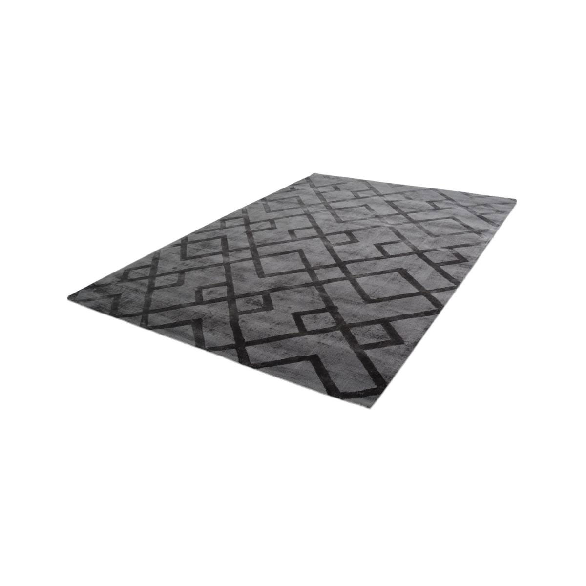 Kurzflorteppich „Luxury 310“ Grau/Anthrazit, 160x230cm Bild 4