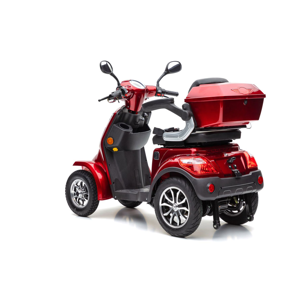 E-Vierradroller „J4000“, Bleibatterie, rot