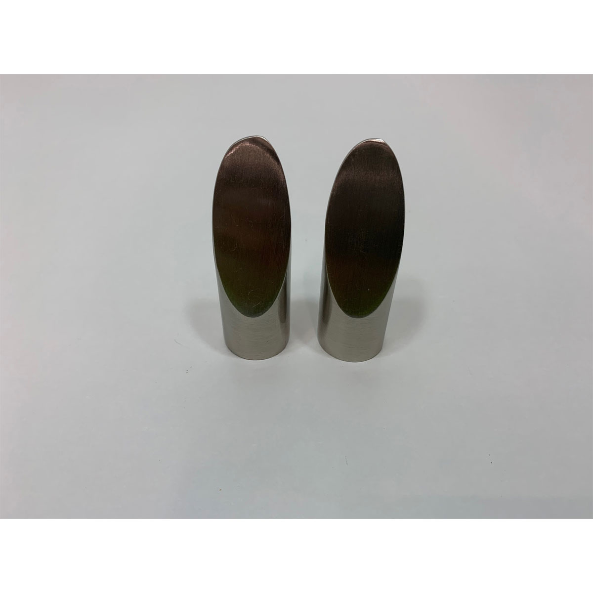 Gardinia Endknopf-Elypse Chicago 20 mm Edelstahl