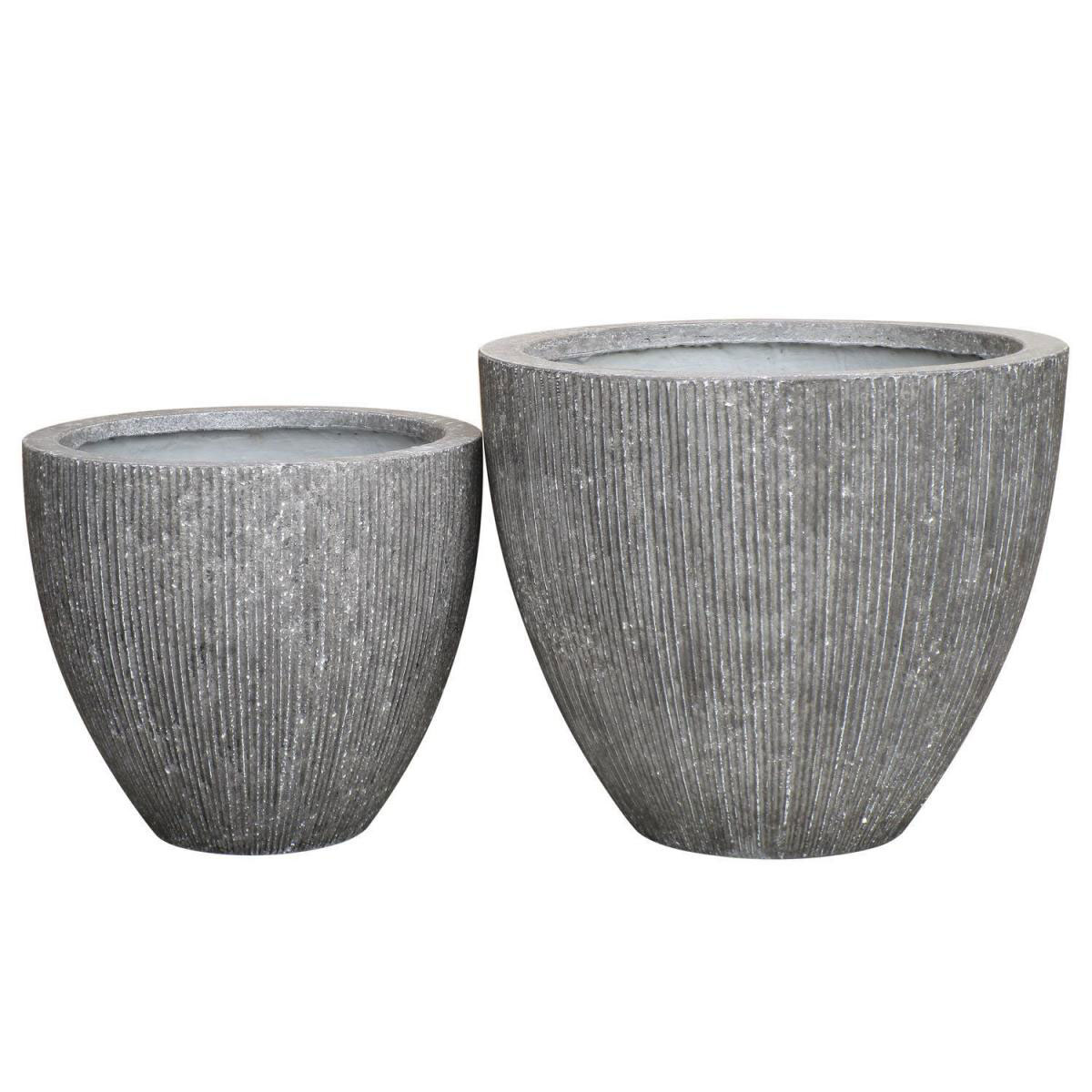 Haveson Topf Stripes anthrazit