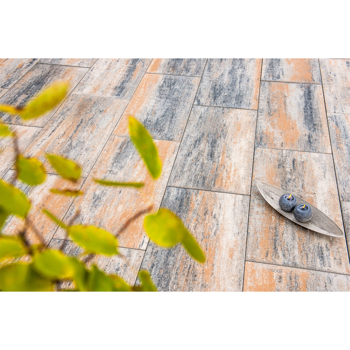 Diephaus  Terrassenplatte No 1 Parasol Muschelkalk 80 x 40 x 5 cm