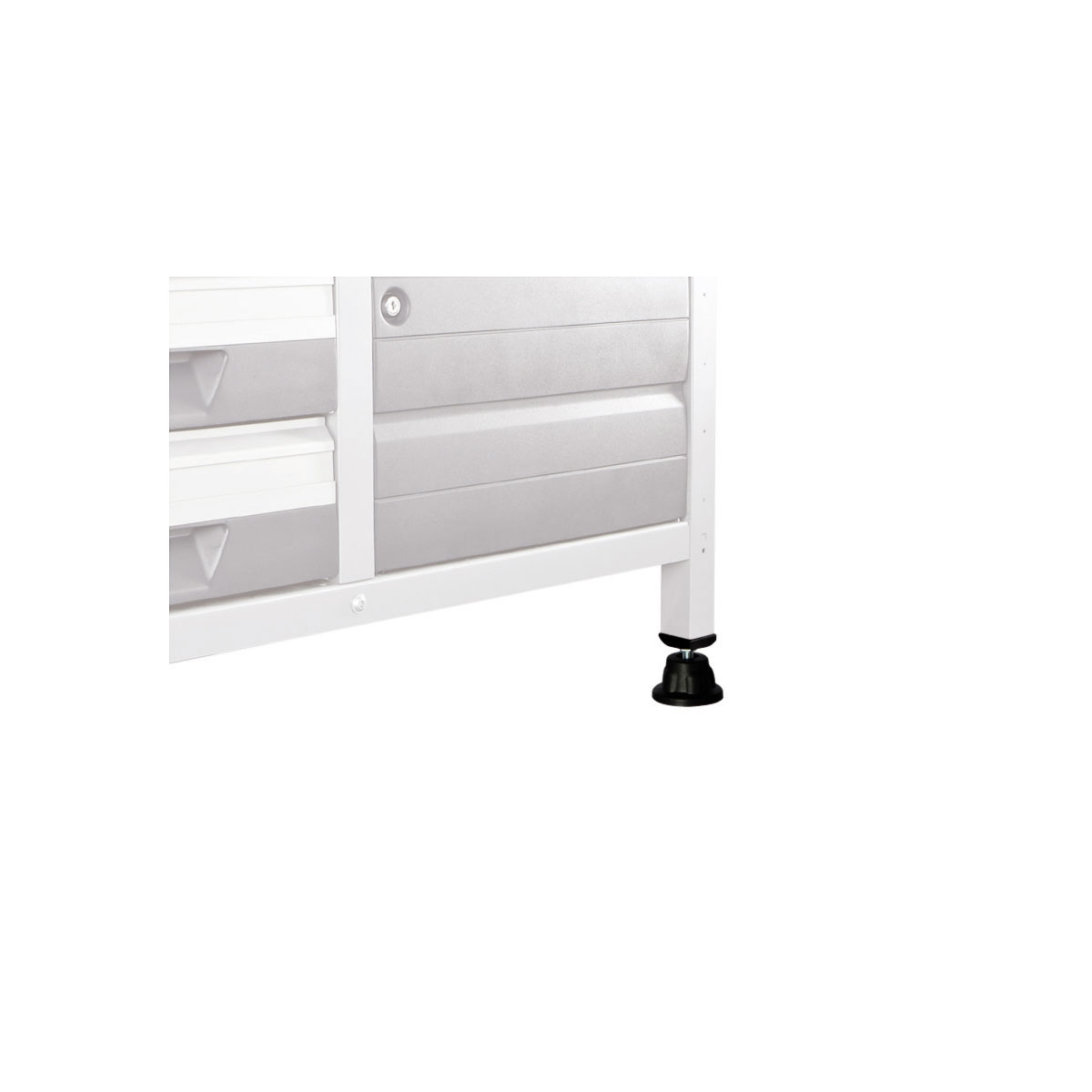 Wolfcraft Schrankfuß WSS höhenverstellbar schwarz Bild 2