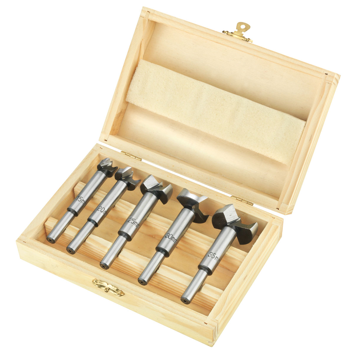 CON P  Forstnerbohrersatz 5tlg Holzkiste