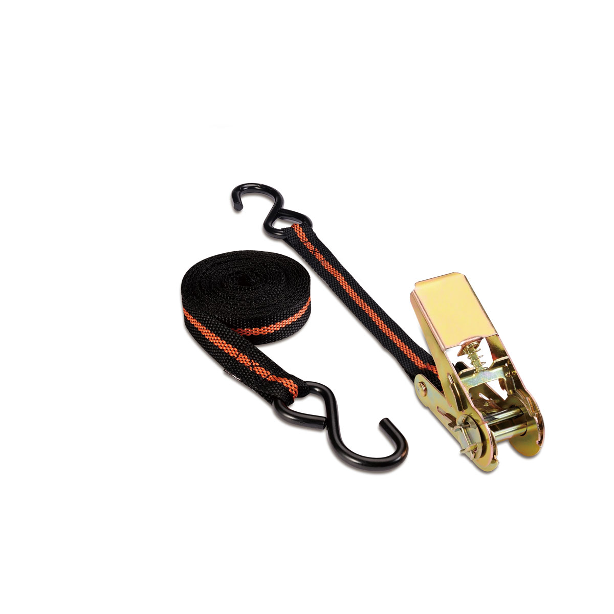 Basic Ratschenzurrgurt mit Haken 5 m