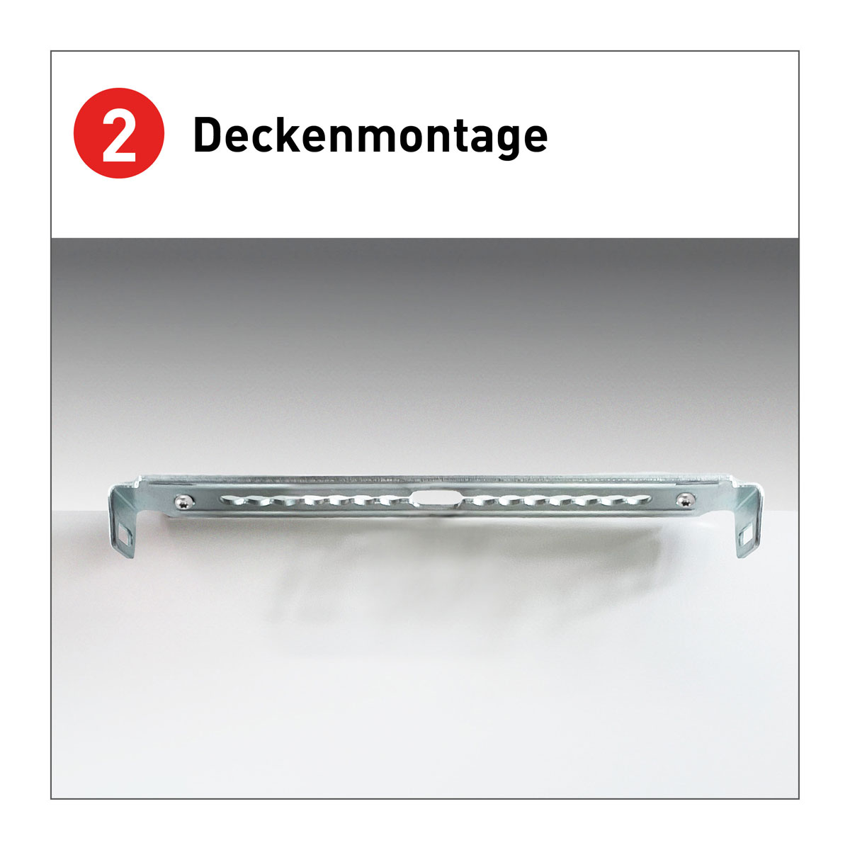 Naeve LED DL Bonus Metall/KS weissLxBxH: 29x29x1,5cm Bild 6