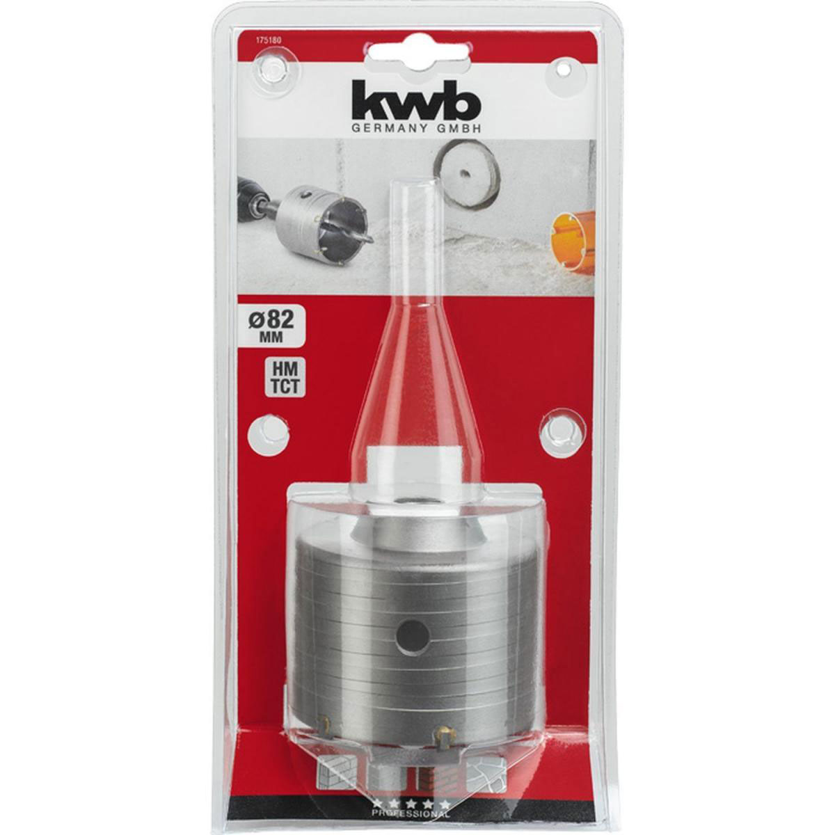 kwb  Hohlbohrkrone Durchmesser 82 mm Bild 2