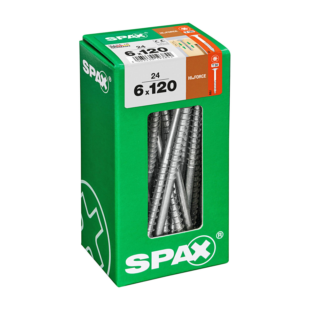 Spax Schrauben HI.FORCE 120 x 6 mm 24 Stück Bild 3