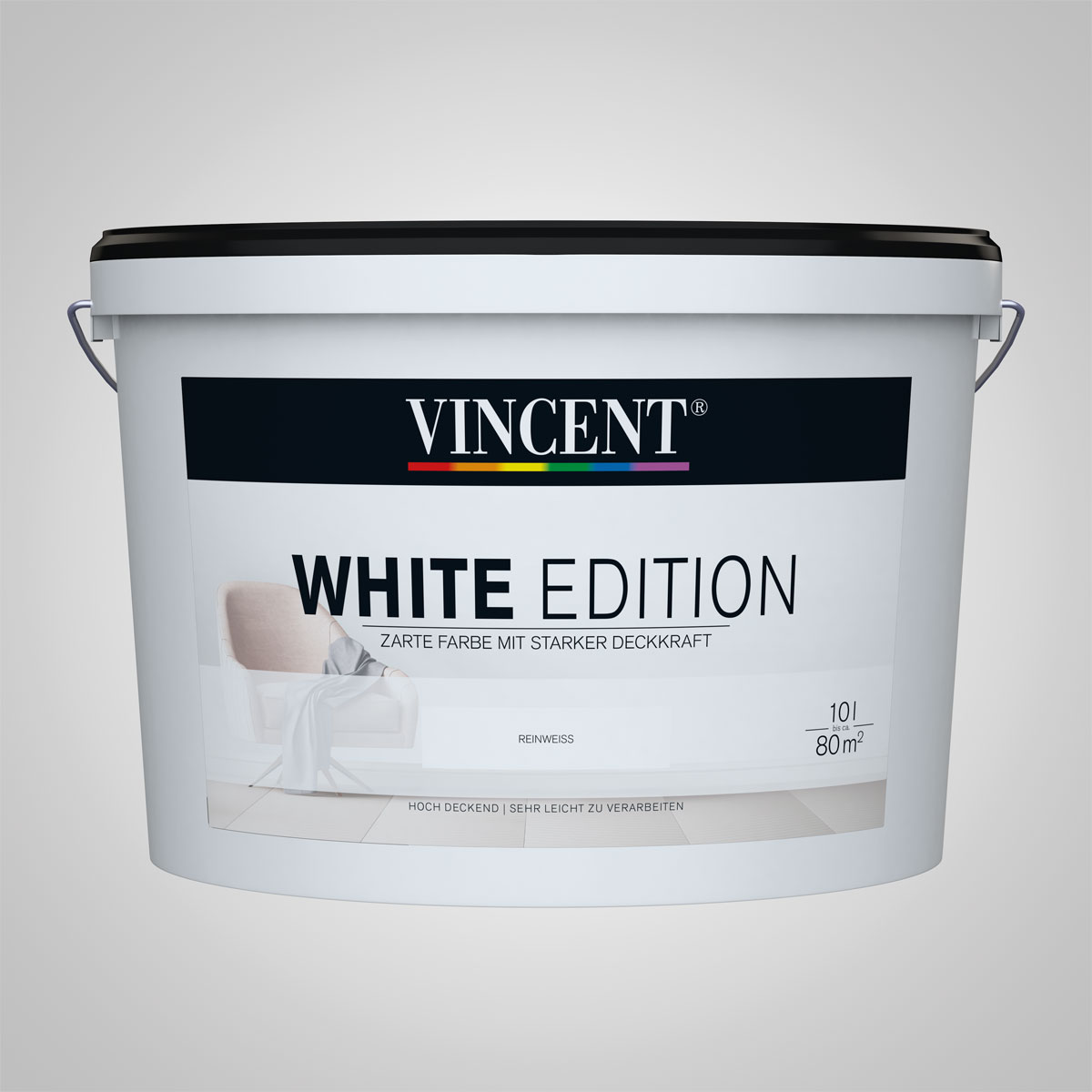 Vincent White Edition Reinweiß 10 L