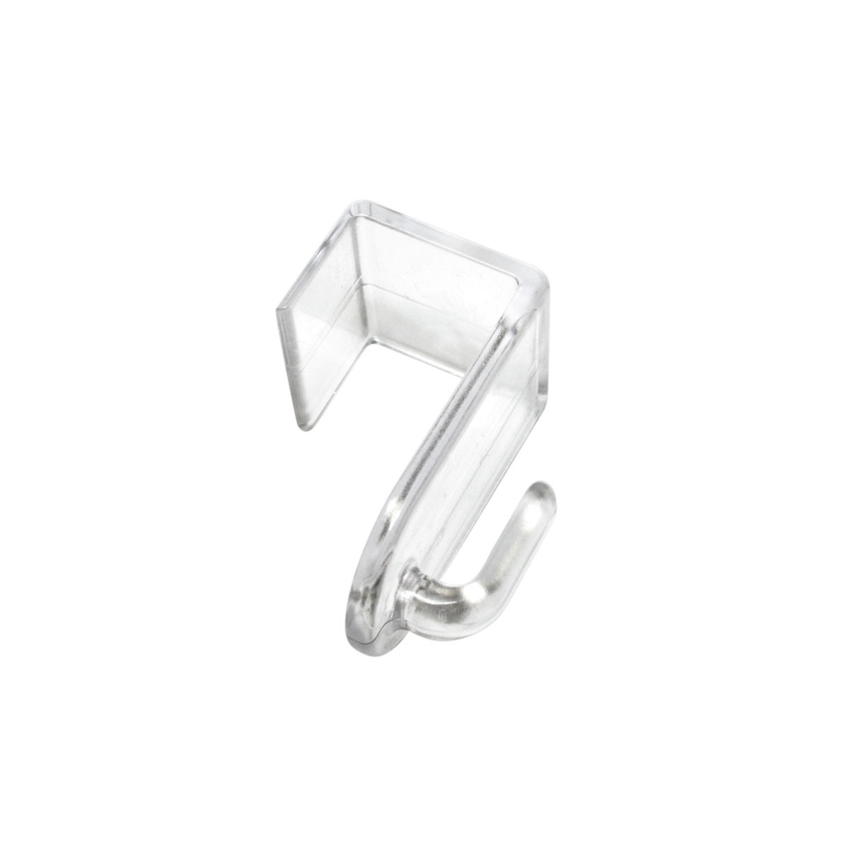 Gardinia Deko-Haken Fenster-Tür transparent 2 Stück