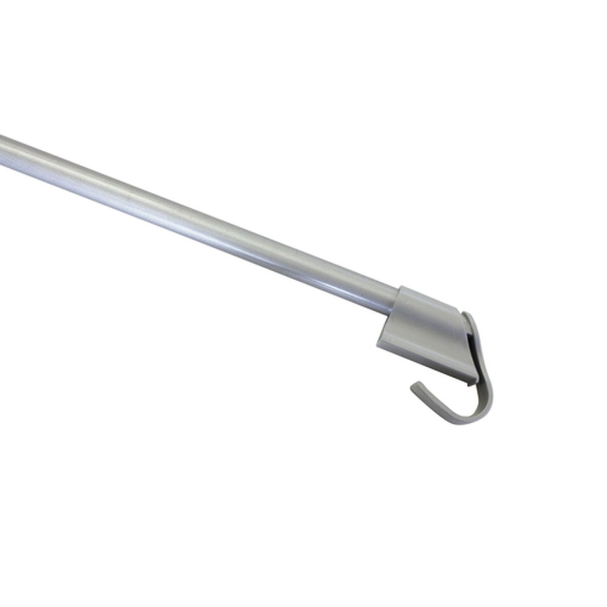 Gardinia Klemmvitrage 75-125 cm Durchmesser 10/12 mm silber