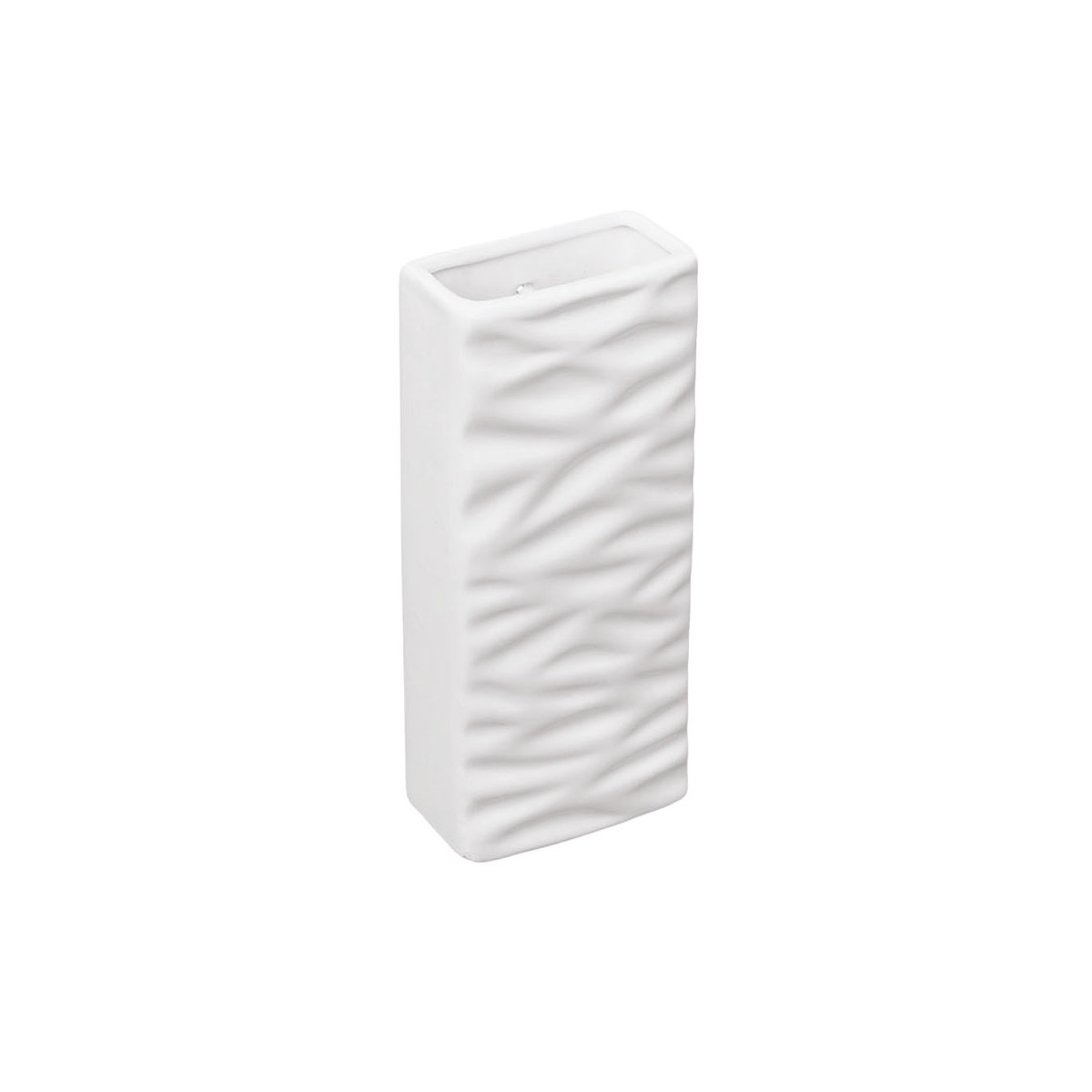 Wasserverdunster, mit Relief, 8,2x19,8x4 cm, weiß