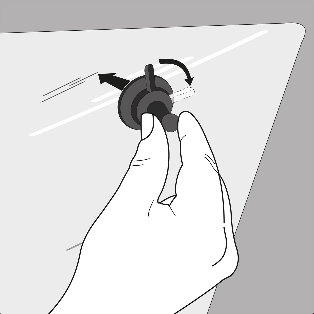 Reer Auto-Sicherheitsspiegel ParentsView schwarz Bild 4