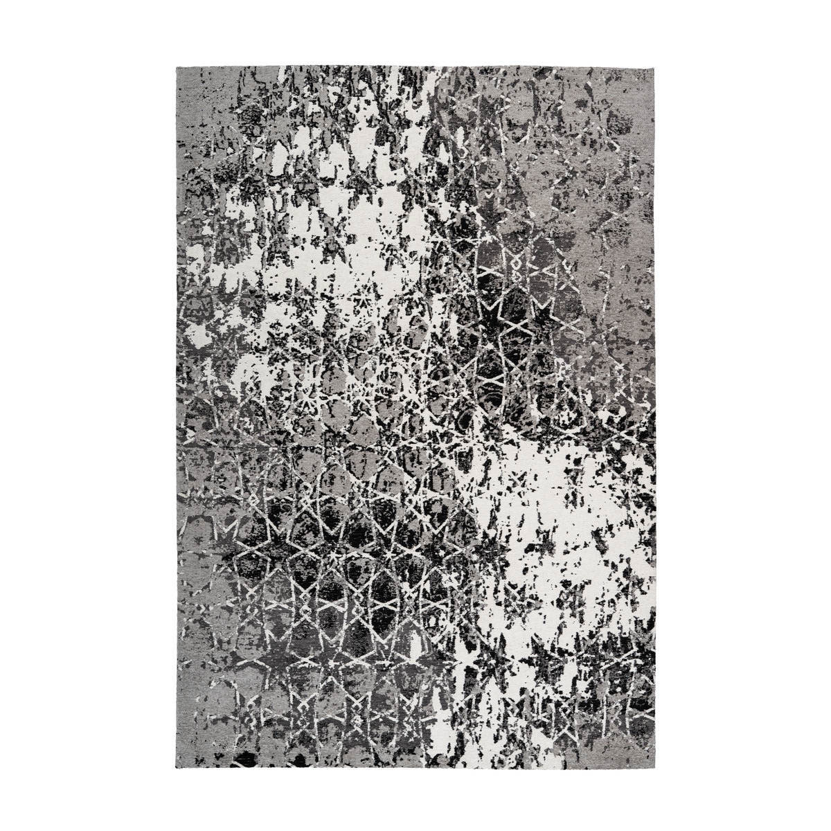Jacquard-Teppich Iglesia 100 grau