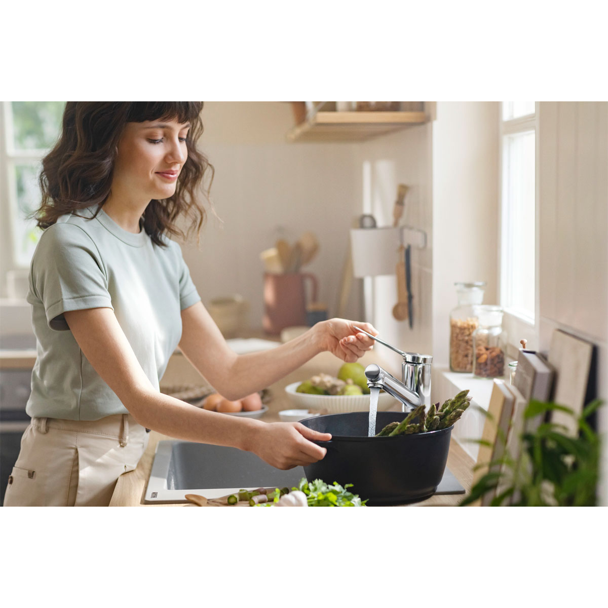 Hansgrohe Einhebel-Küchenmischer Zesis M33 chrom Bild 5