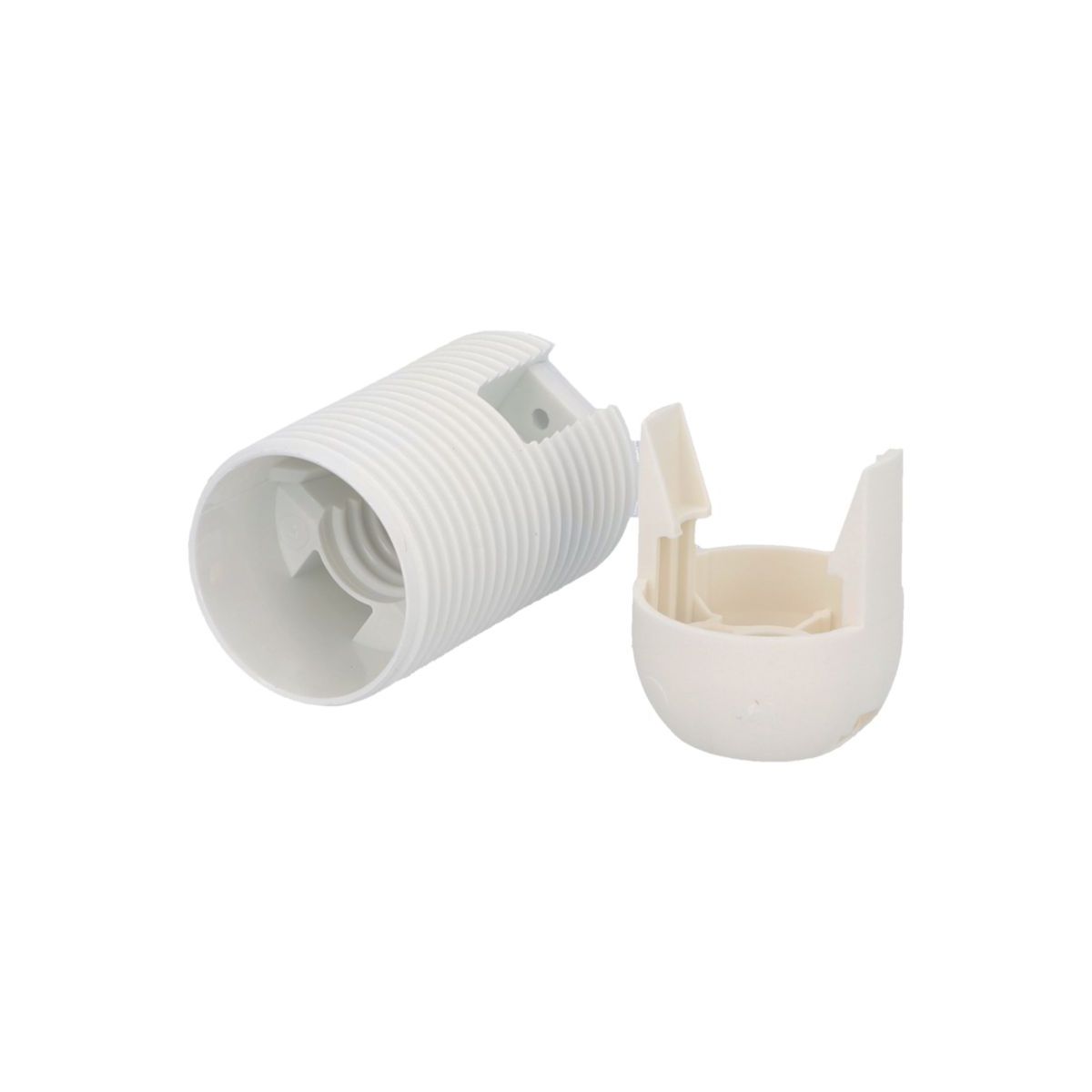 Unitec Lampen-Fassung E14, Außengewondemantel,