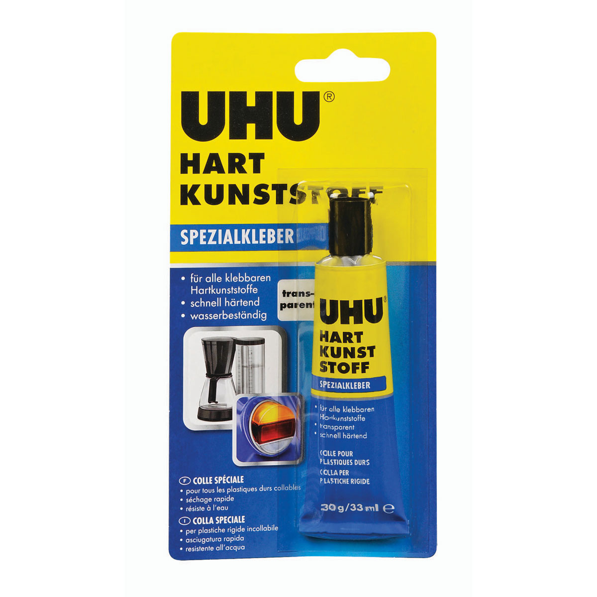 UHU  Spezialkleber Hart Kunststoff 30 g