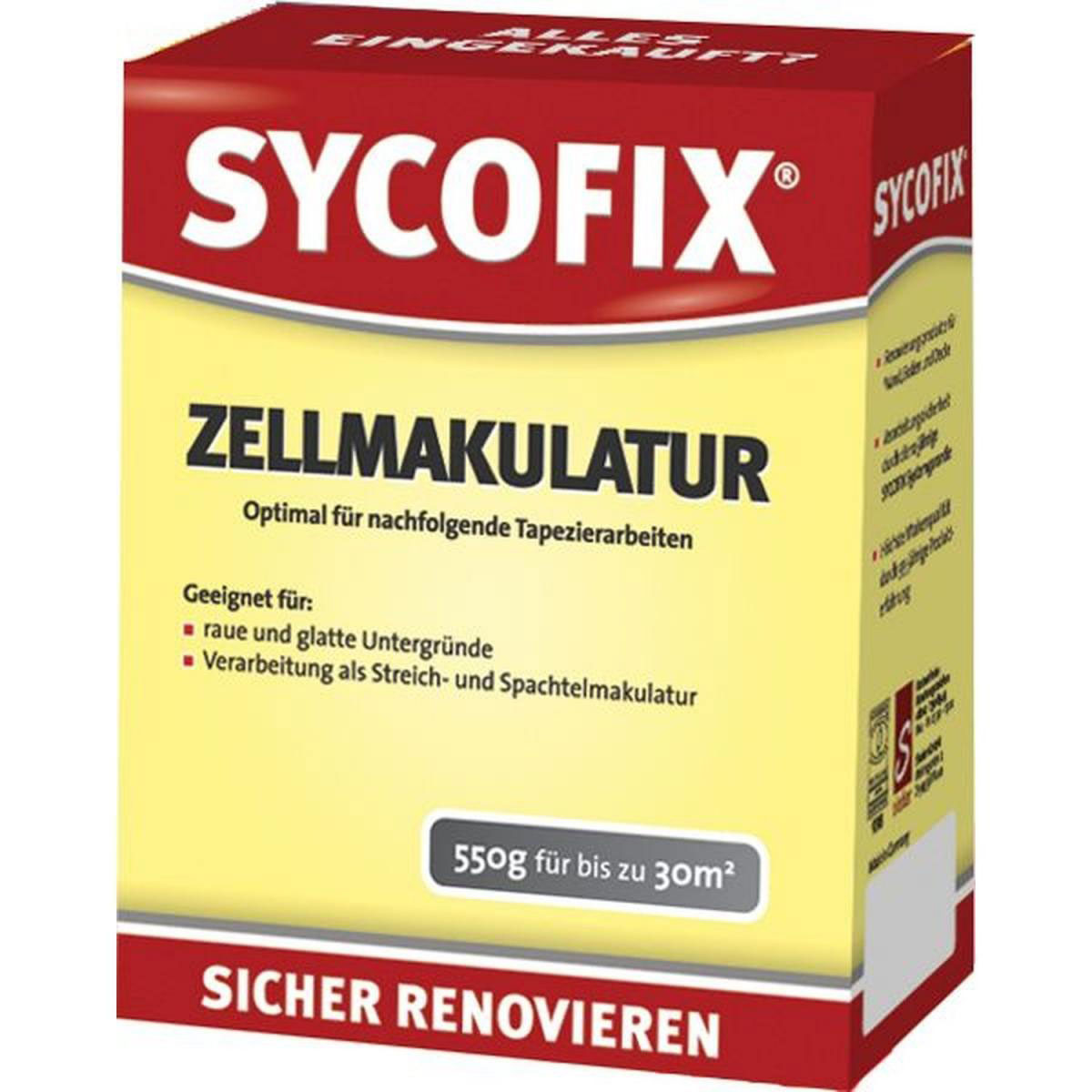 Sycofix Zellmakulatur 550 g