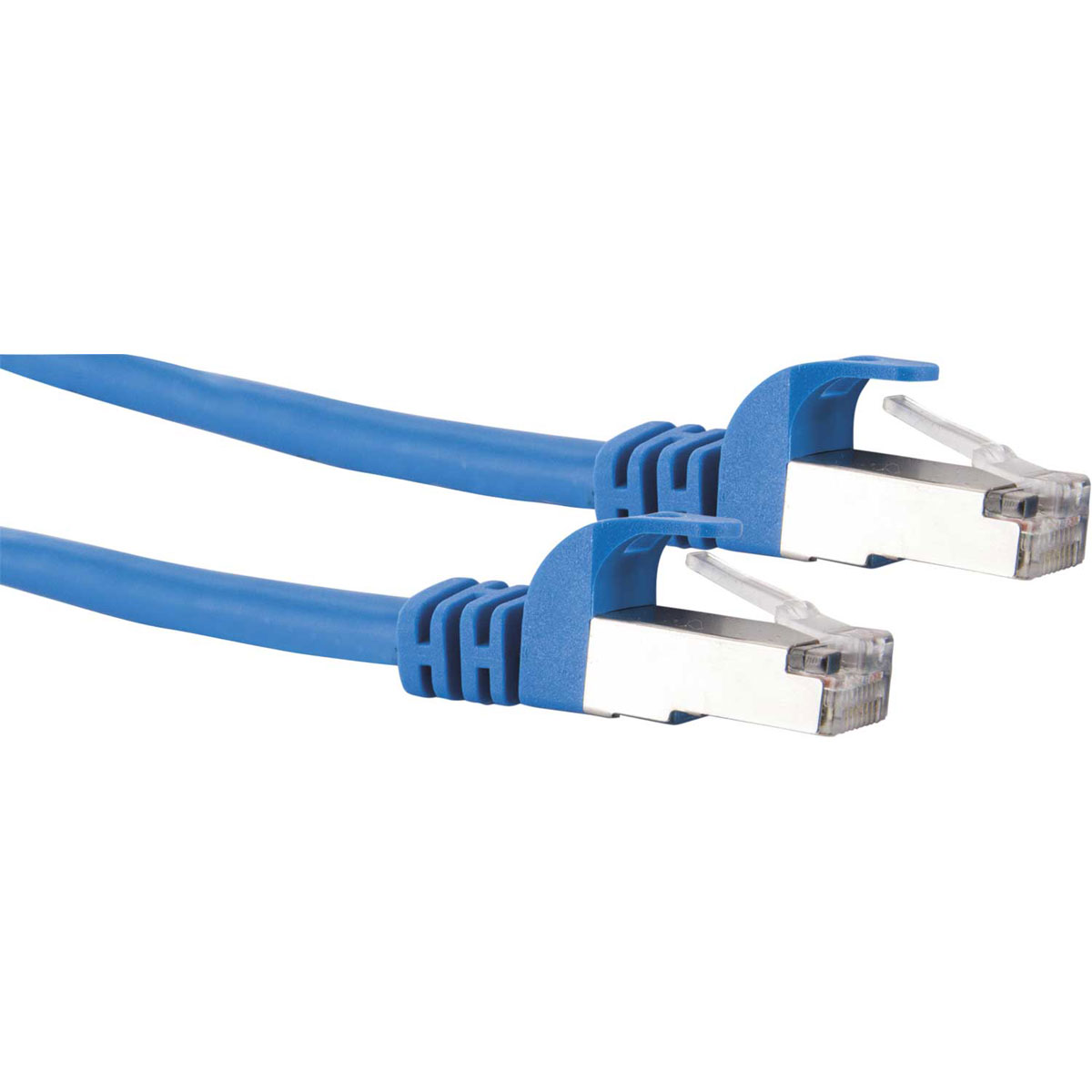 Schwaiger Netzwerkkabel CAT6 250Mhz 1Gbit/s 0,5m blau Bild 3