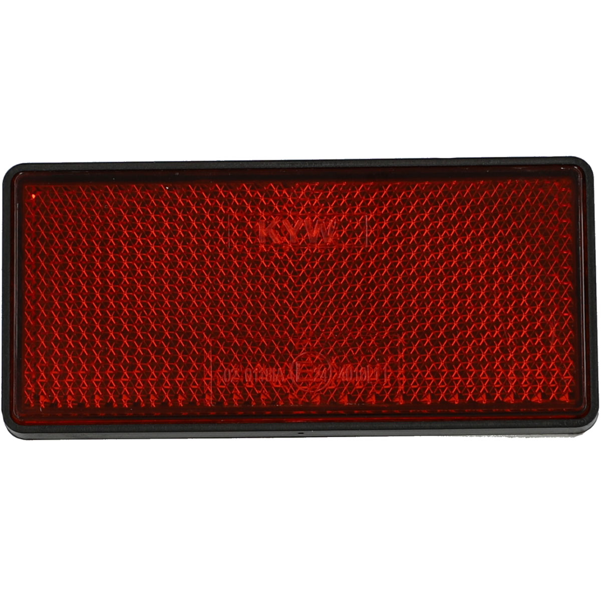 Unitec  Reflektor Heck eckig 85x38 mm rot 2er Set