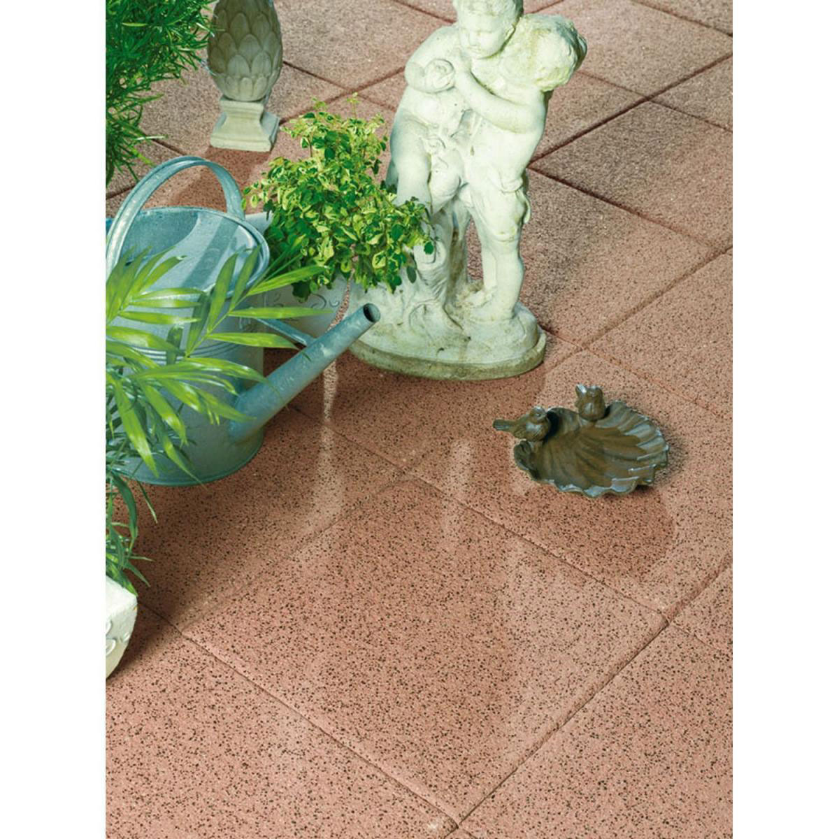 Diephaus  Terrassenplatte No.1 Classic 40 x 40 cm Braun Bild 2