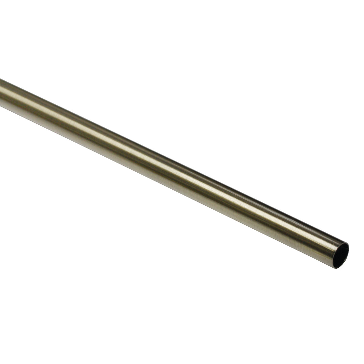 Gardinia Gardinenstange Memphis messing-antik Durchmesser 1,6 x 120 cm