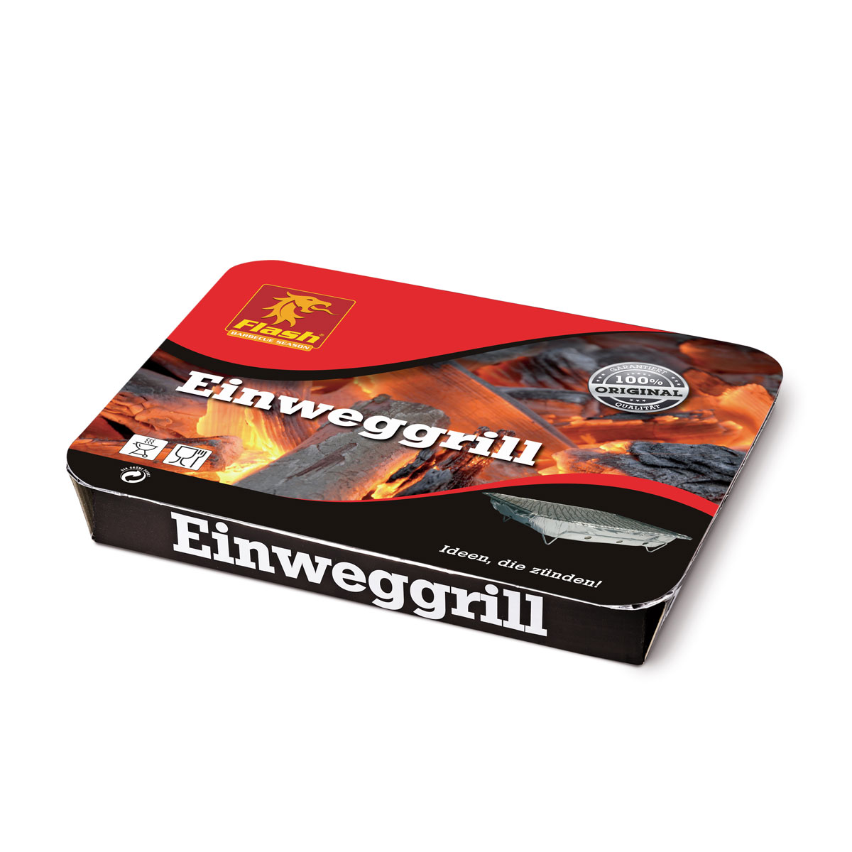 Flash Einweggrill 30 x 23 cm