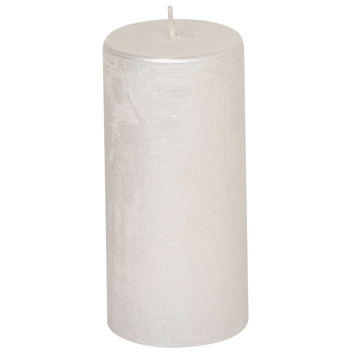 Stumpen Rustic-Glanz 120 mm weiss