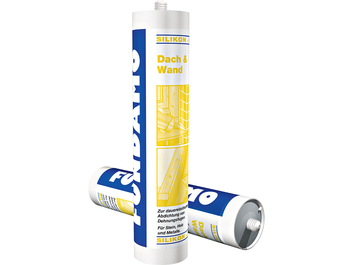 Fundamo Silikon „Dach & Wand“, transparent Bild 2