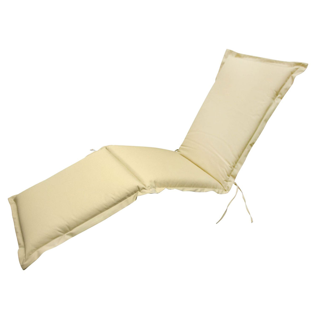 Polsterauflage Deck Chair „Premium“, extra dick, Beige