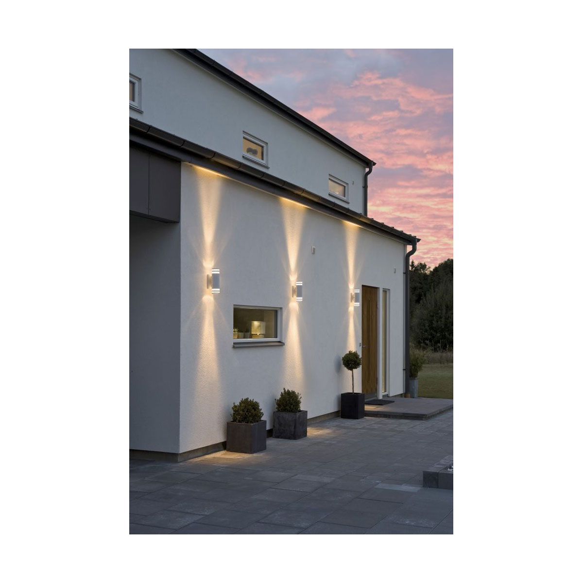 Konstsmide Wandleuchte Modena weiß Bild 3