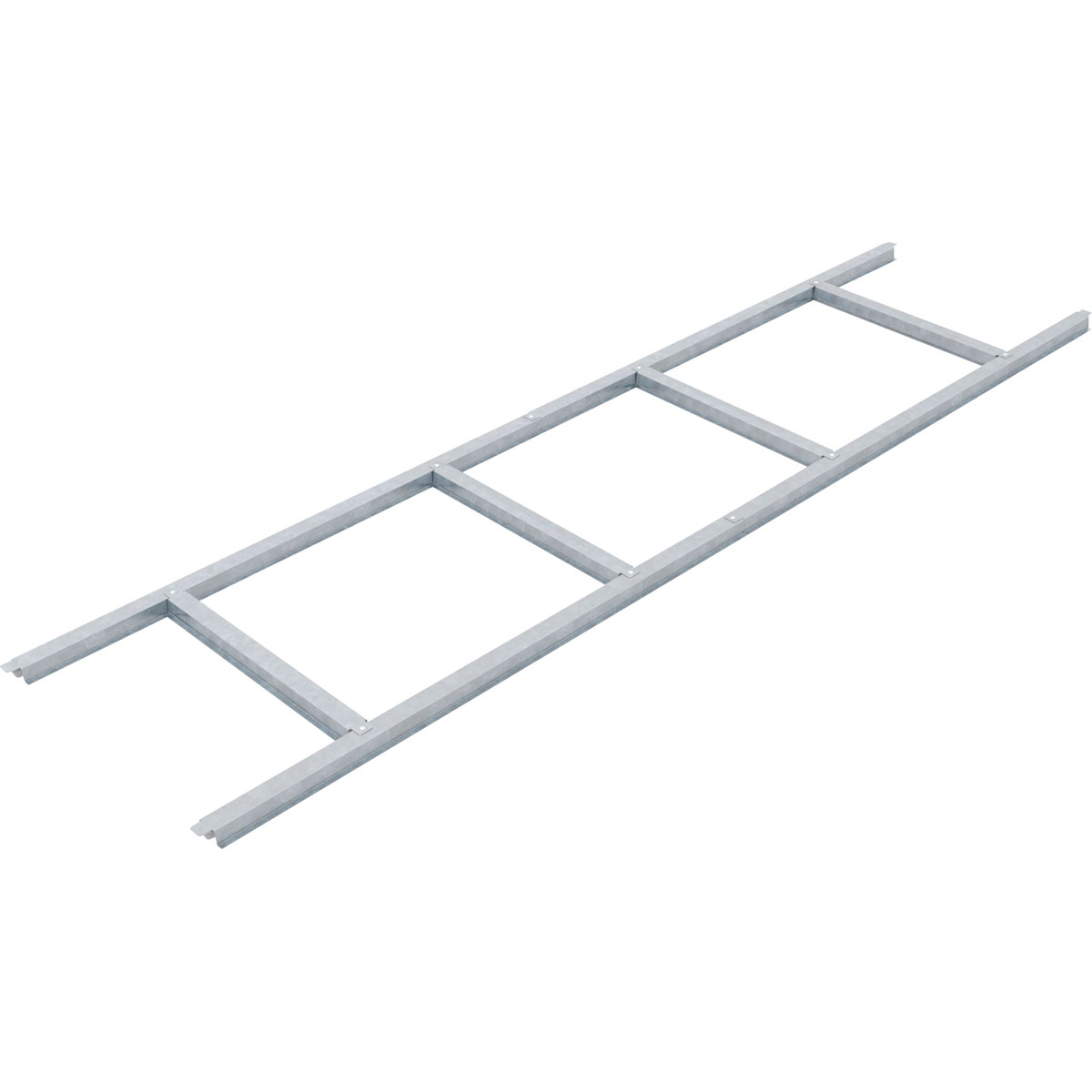 Pergart Bodenfundament „Lübeck II“, 224x267cm, silber