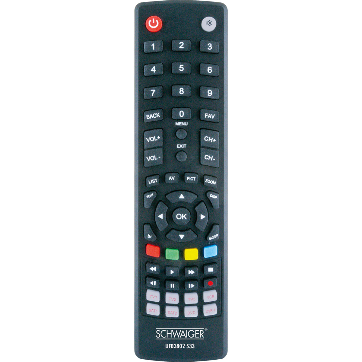 Schwaiger  Universalfernbedienung 8in1