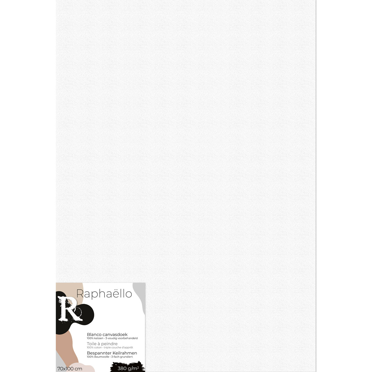 Leinwand Canvas 70x100 cm weiß